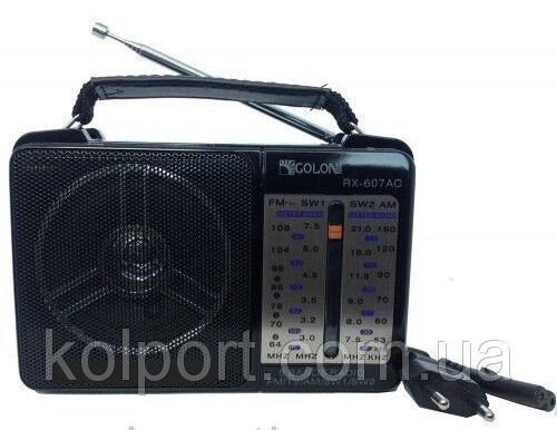 Радіоприймач всехвильовий GOLON RX-607 AC від компанії Інтернет-магазин "Tovar-plus. Com. Ua" - фото 1