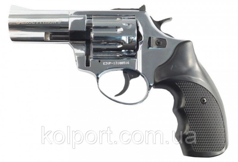 Револьвер під патрон Флобера Ekol 3 "chrome від компанії Інтернет-магазин "Tovar-plus. Com. Ua" - фото 1