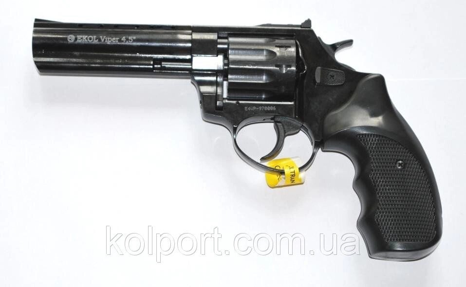 Револьвер під патрон Флобера Ekol 4.5 "black, Туреччина від компанії Інтернет-магазин "Tovar-plus. Com. Ua" - фото 1