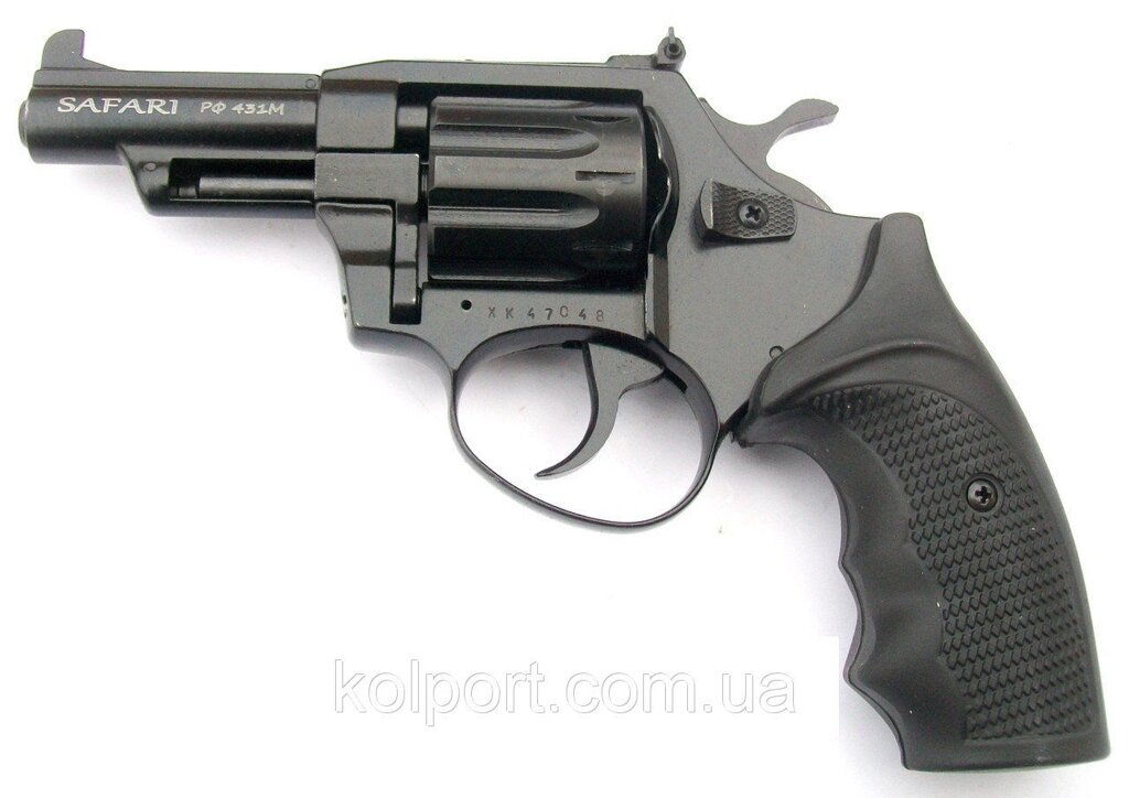 Револьвер під патрон Флобера Safari РФ 431М з пластиковою рукояткою від компанії Інтернет-магазин "Tovar-plus. Com. Ua" - фото 1