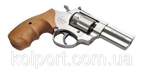 Револьвер Profi 3 "сатин / бук, під патрон Флобера від компанії Інтернет-магазин "Tovar-plus. Com. Ua" - фото 1