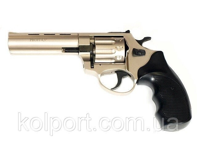 Револьвер Profi 4.5 "сатин / пластик, 4 мм, Україна від компанії Інтернет-магазин "Tovar-plus. Com. Ua" - фото 1