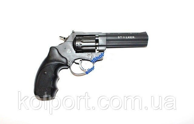 Револьвер Stalker 4.5 "чорний матовий / чорна рукоять від компанії Інтернет-магазин "Tovar-plus. Com. Ua" - фото 1