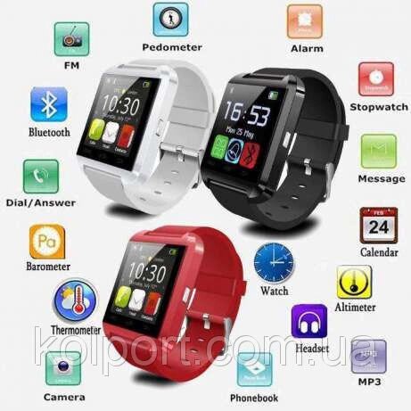Розумні годинник Smart watch U8 від компанії Інтернет-магазин "Tovar-plus. Com. Ua" - фото 1