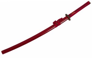 Самурайський меч мейо, японська катана самурай Katana колодка з дерева зі шнурівкою й екошкірою, підставка