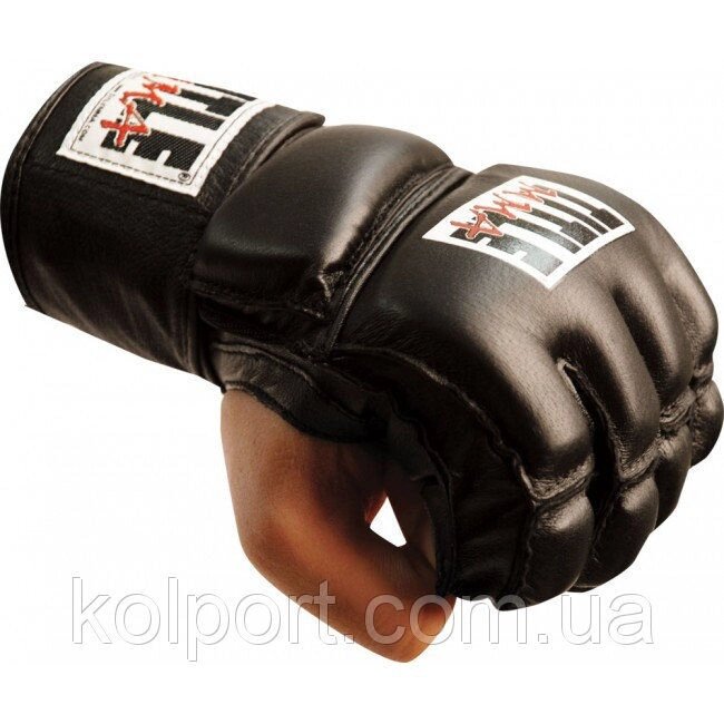 Шкіряні Рукавички для ММА "TITLE MMA" mixFIGHT від компанії Інтернет-магазин "Tovar-plus. Com. Ua" - фото 1
