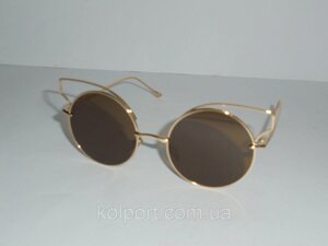 Сонцезахисні окуляри Тішейди 6880, окуляри круглі, модний аксесуар, окуляри, жіночі окуляри, якість, окуляри Базиліо