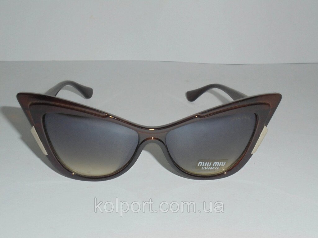 Сонцезахисні окуляри "Butterfly" Miu Miu 6692, окуляри стильні, модний аксесуар, окуляри, жіночі окуляри, якість від компанії Інтернет-магазин "Tovar-plus. Com. Ua" - фото 1