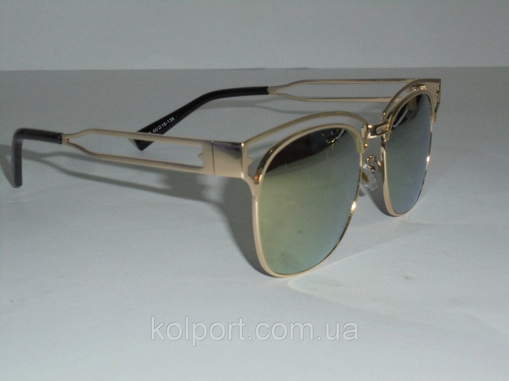 Сонцезахисні окуляри Clubmaster 6640, окуляри броулайнери, модний аксесуар, окуляри, унісекс окуляри, якість від компанії Інтернет-магазин "Tovar-plus. Com. Ua" - фото 1