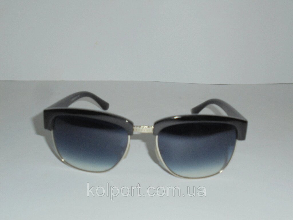 Сонцезахисні окуляри Clubmaster 6663, окуляри броулайнери, модний аксесуар, окуляри, чоловічі окуляри, якість від компанії Інтернет-магазин "Tovar-plus. Com. Ua" - фото 1