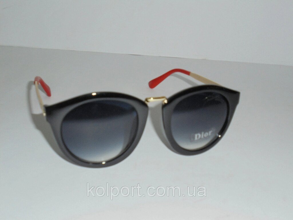 Сонцезахисні окуляри Dior "котяче око" 6740 окуляри стильні, модний аксесуар, окуляри, жіночі окуляри, якість від компанії Інтернет-магазин "Tovar-plus. Com. Ua" - фото 1