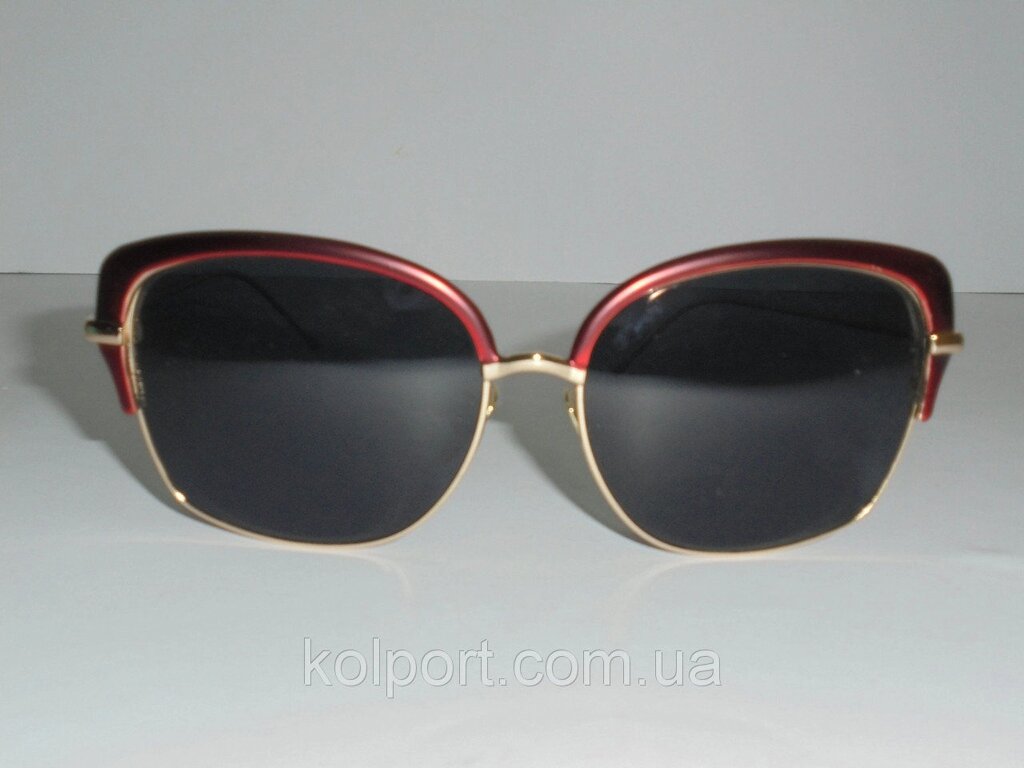 Сонцезахисні окуляри "котяче око" 6650, окуляри стильні, модний аксесуар, окуляри, жіночі окуляри, якість від компанії Інтернет-магазин "Tovar-plus. Com. Ua" - фото 1