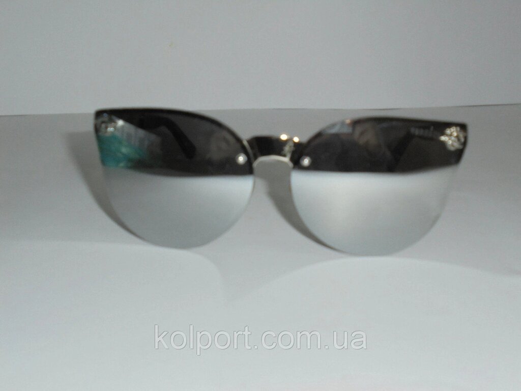 Сонцезахисні окуляри "котяче око" 6654, окуляри стильні, модний аксесуар, окуляри, жіночі окуляри, якість від компанії Інтернет-магазин "Tovar-plus. Com. Ua" - фото 1