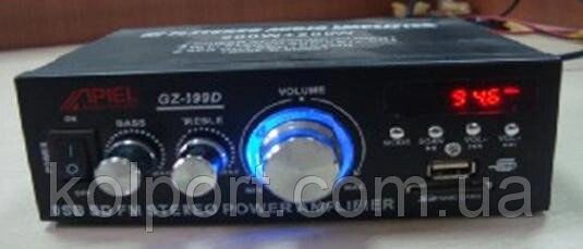 Sony Підсилювач для колонок 699Dс FM + MP3 + AUX 12/220 вольт, підтримка USB флешка + пульт від компанії Інтернет-магазин "Tovar-plus. Com. Ua" - фото 1