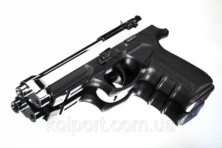 Стартовий пістолет Stalker (Zoraki) 918 s Chrome Engraved, 9 мм від компанії Інтернет-магазин "Tovar-plus. Com. Ua" - фото 1