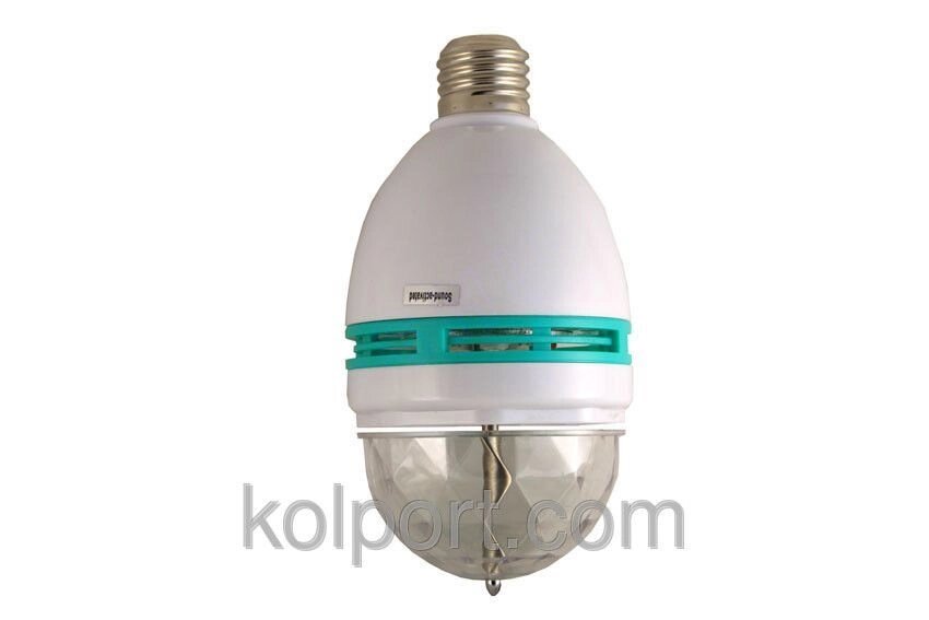 Светодиодная Диско-лампа LED с моторчиком від компанії Інтернет-магазин "Tovar-plus. Com. Ua" - фото 1