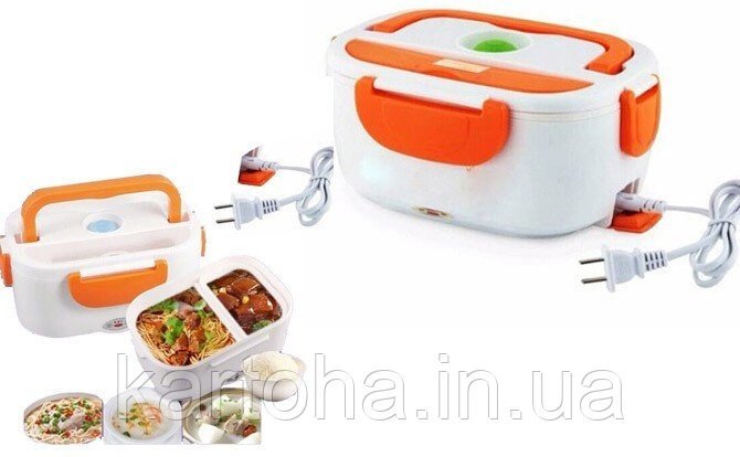 Термо Ланч бокс з підігрівом Electronic Lunchbo від компанії Інтернет-магазин "Tovar-plus. Com. Ua" - фото 1