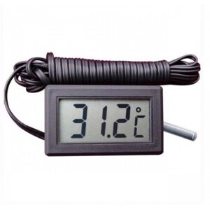 Термометр з виносним датчиком, електронний