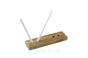 Точилка для керамічних ножів, бамбукова підставка