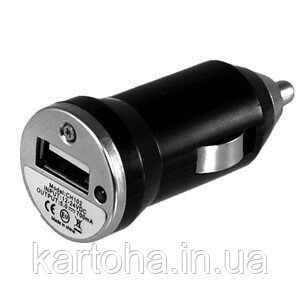 Універсальне USB зарядне в прикурювач 1000mA від компанії Інтернет-магазин "Tovar-plus. Com. Ua" - фото 1