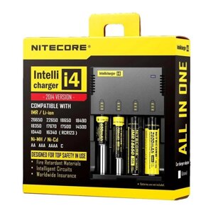 Універсальний зарядний пристрій Nitecore SYSMAX Intellicharger I4