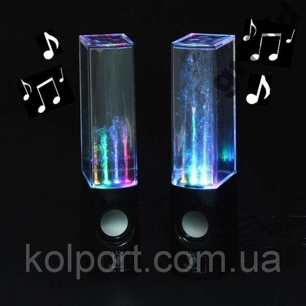 USB колонки танцюючий фонтан Water Dancing Black від компанії Інтернет-магазин "Tovar-plus. Com. Ua" - фото 1