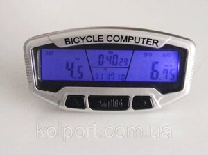 Велокомпьютер (Велосипедний комп'ютер. Спідометр, одометр. Вологозахищений)