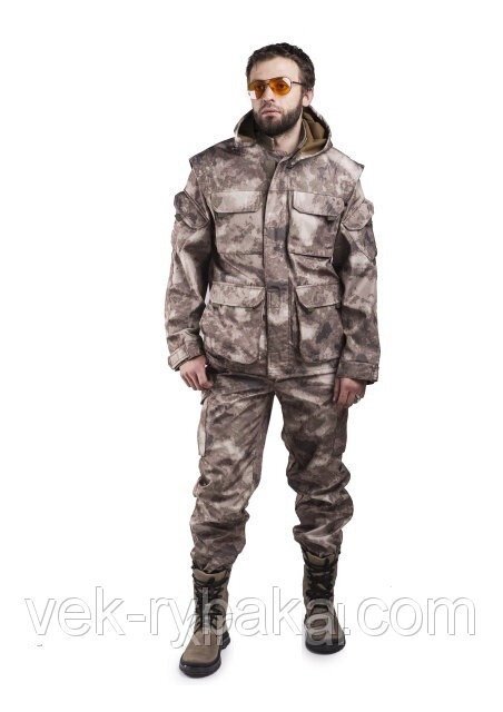 Весняний-осінній костюм для полювання і риболовлі Димок, температура комфорту - 10с від компанії Інтернет-магазин "Tovar-plus. Com. Ua" - фото 1