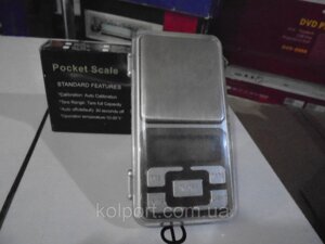 Ваги кишенькові Pocet Scale, ювелірні, міні ваги, 100 г, 200 г, 300г, 500г ваги, POCKET SCALE