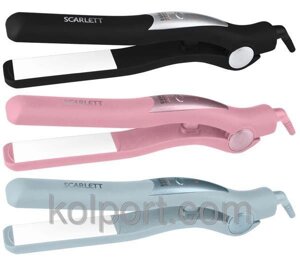 Випрямляч для волосся Scarlett SC-064 з Суцільнокерамічні пластинами