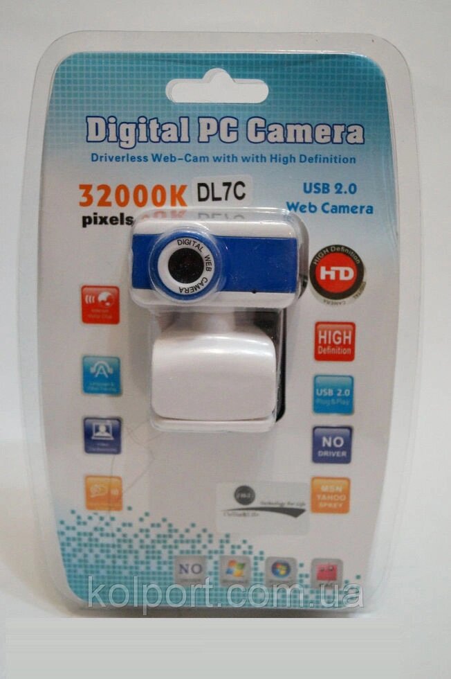 Web камера DL-7C, автомобільні відеореєстратори, все для авто, веб камери, прихована, зручна від компанії Інтернет-магазин "Tovar-plus. Com. Ua" - фото 1