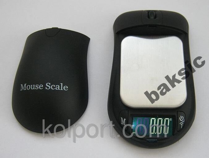 Ювелірні ваги до 100 (0,01) у вигляді комп'ютерної мишки від компанії Інтернет-магазин "Tovar-plus. Com. Ua" - фото 1
