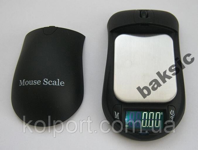 Ювелірні ваги до 100 (0,01) у вигляді комп'ютерної мишки від компанії Інтернет-магазин "Tovar-plus. Com. Ua" - фото 1