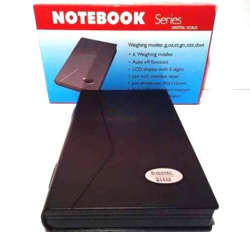 Ювелірні ваги Notebook 500г, крок 0,01, кишенькові ваги, торгові, торгове обладнання від компанії Інтернет-магазин "Tovar-plus. Com. Ua" - фото 1