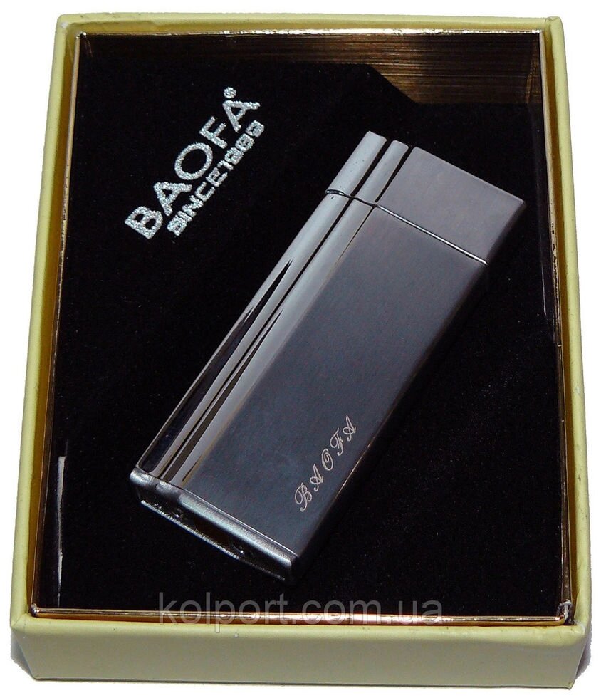 Запальничка подарункова Baofa №3547 від компанії Інтернет-магазин "Tovar-plus. Com. Ua" - фото 1