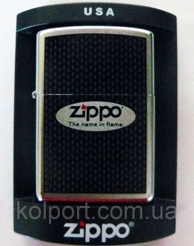 Запальничка Zippo Бензинова ЧОРНА від компанії Інтернет-магазин "Tovar-plus. Com. Ua" - фото 1