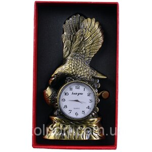 Запальничка подарункова з годинником Орел (Золото)4371
