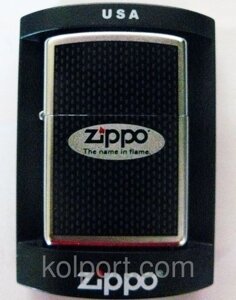 Запальничка Zippo Бензинова ЧОРНА