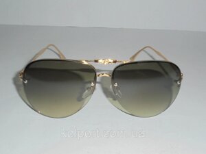 Жіночі сонцезахисні окуляри Aviator 6833, окуляри авіатори, модний аксесуар, жіночі, якість, окуляри крапельки