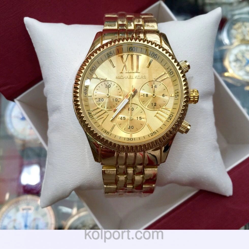 Жіночий годинник Michael Kors N50, жіночі наручні годинники, чоловічі, наручний годинник Майкл Корс від компанії Інтернет-магазин "Tovar-plus. Com. Ua" - фото 1