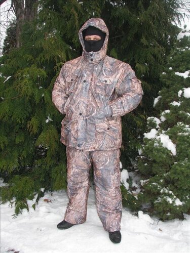 Зимовий костюм для риболовлі та полювання, теплий і надійний, 30С комфорт