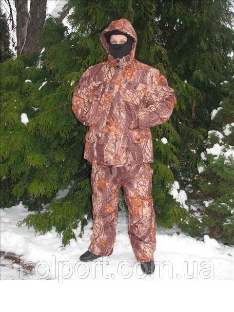 Зимовий костюм для риболовлі забарвлення Ліс, утеплений, рибалка, комплектувальне від компанії Інтернет-магазин "Tovar-plus. Com. Ua" - фото 1