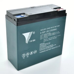 Акумулятор для дитячого електромобіля Tian Neng 12V20AH-HELIUM BATTERY (6-DZF-20, 12V, 20 Ah, GEL) Склад зберігання: