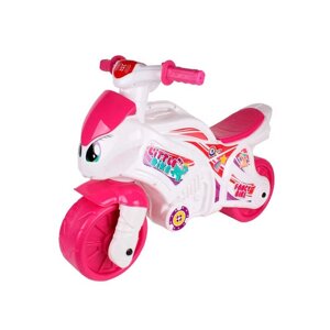 Біговел (велобіг, ранбайк, балансбайк) Technok Toys 7204 «Мотоцикл»рожевий) Склад зберігання: Одеса №4]
