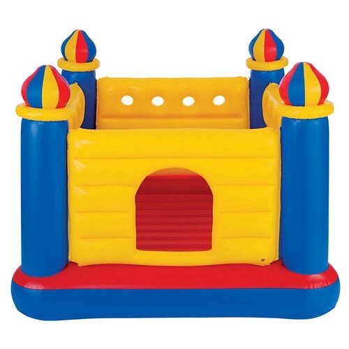 Дитячий надувний ігровий центр Intex 48259 «Замок» (Батут, 135*175*175 см.) [Склад зберігання: Одеса №2] від компанії CD-Market - фото 1