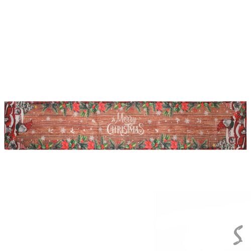 Доріжка-раннер на стол новорічна 33*180см Stenson R34067 [Склад зберігання: Одеса №3] від компанії CD-Market - фото 1