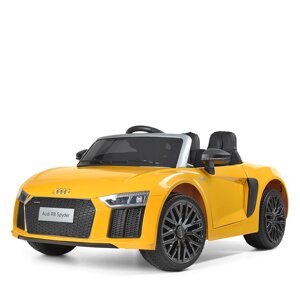 Електромобіль дитячий Bambi Racer M 3449EBLR-6 «Audi»акумулятор: 12V 9Аh, золотистий) Склад зберігання: Одеса №2]