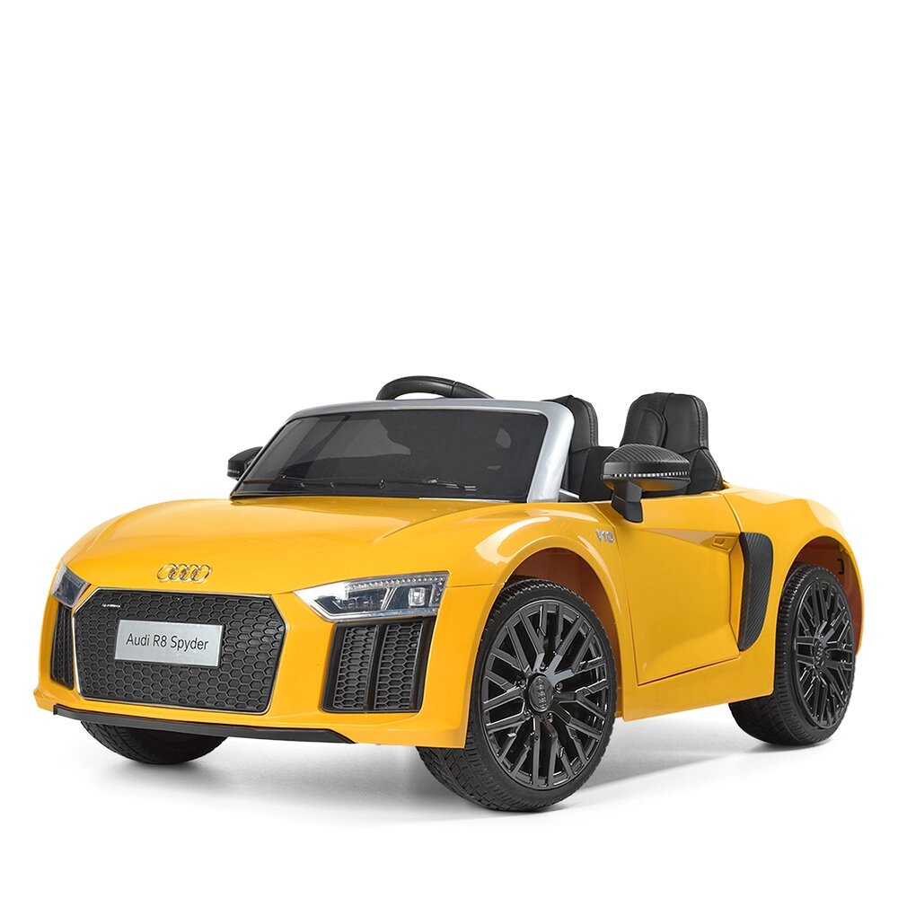 Електромобіль дитячий Bambi Racer M 3449EBLR-6 «Audi» (акумулятор: 12V 9Аh, золотистий) [Склад зберігання: Одеса №2] від компанії CD-Market - фото 1