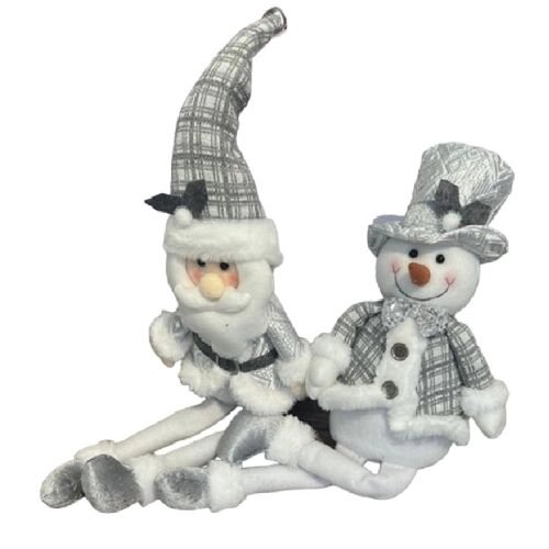 Фігура новорічна "Santa Snowman" 70см Stenson R96538 [Склад зберігання: Одеса №3] від компанії CD-Market - фото 1