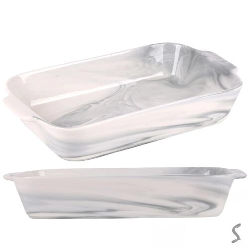 Форма для запікання кераміка "Marble" 31*17*5см Stenson R35639-M [Склад зберігання: Одеса №3] від компанії CD-Market - фото 1